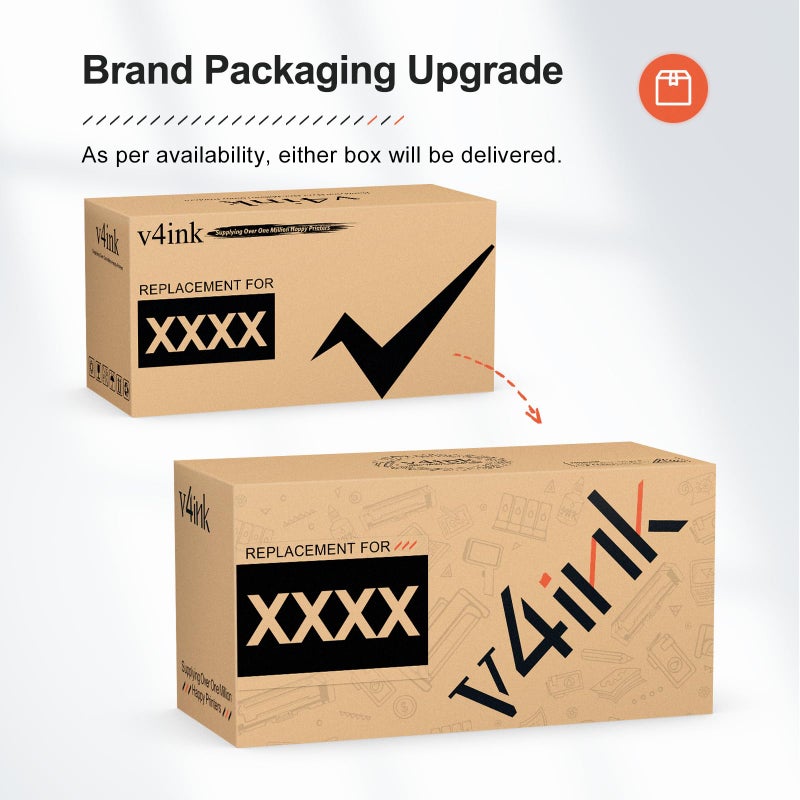 v4ink 2 Pack Compatible Toner Cartridge Replacement for Brother TN850 TN820 TN 850 to use with HLL6200DW HLL6200DWT HLL6250DW MFCL5800DW MFCL5900DW DCPL5500DN Series Printers , Enhanced Version - Image 5